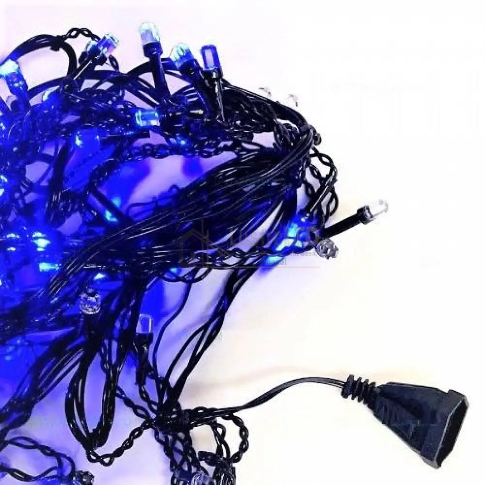 Instalatie Led Perdea Turturi 143 Led-Uri Hexagon 5X0.6M Fir Negru Diverse Culori Christmas Lighting