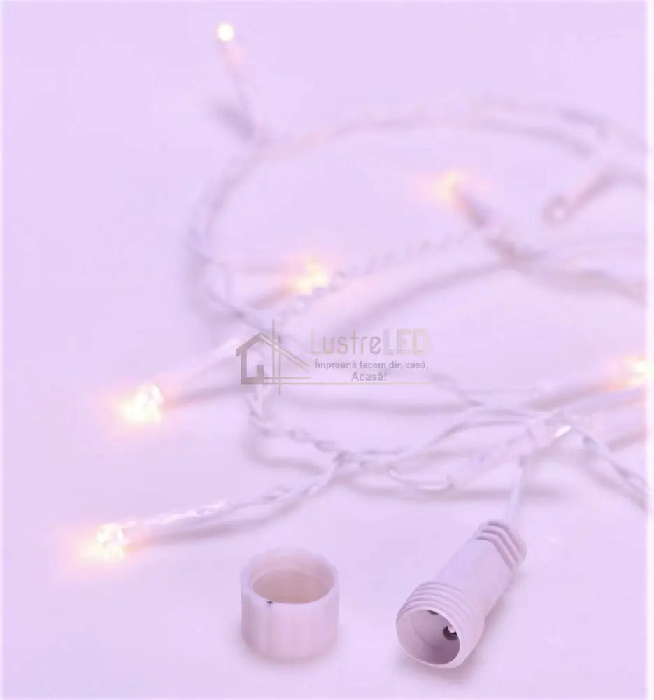 Instalatie Led Perdea Turturi Flash 180 Led-Uri 6X0.6M Fir Alb Diverse Culori Christmas Lighting