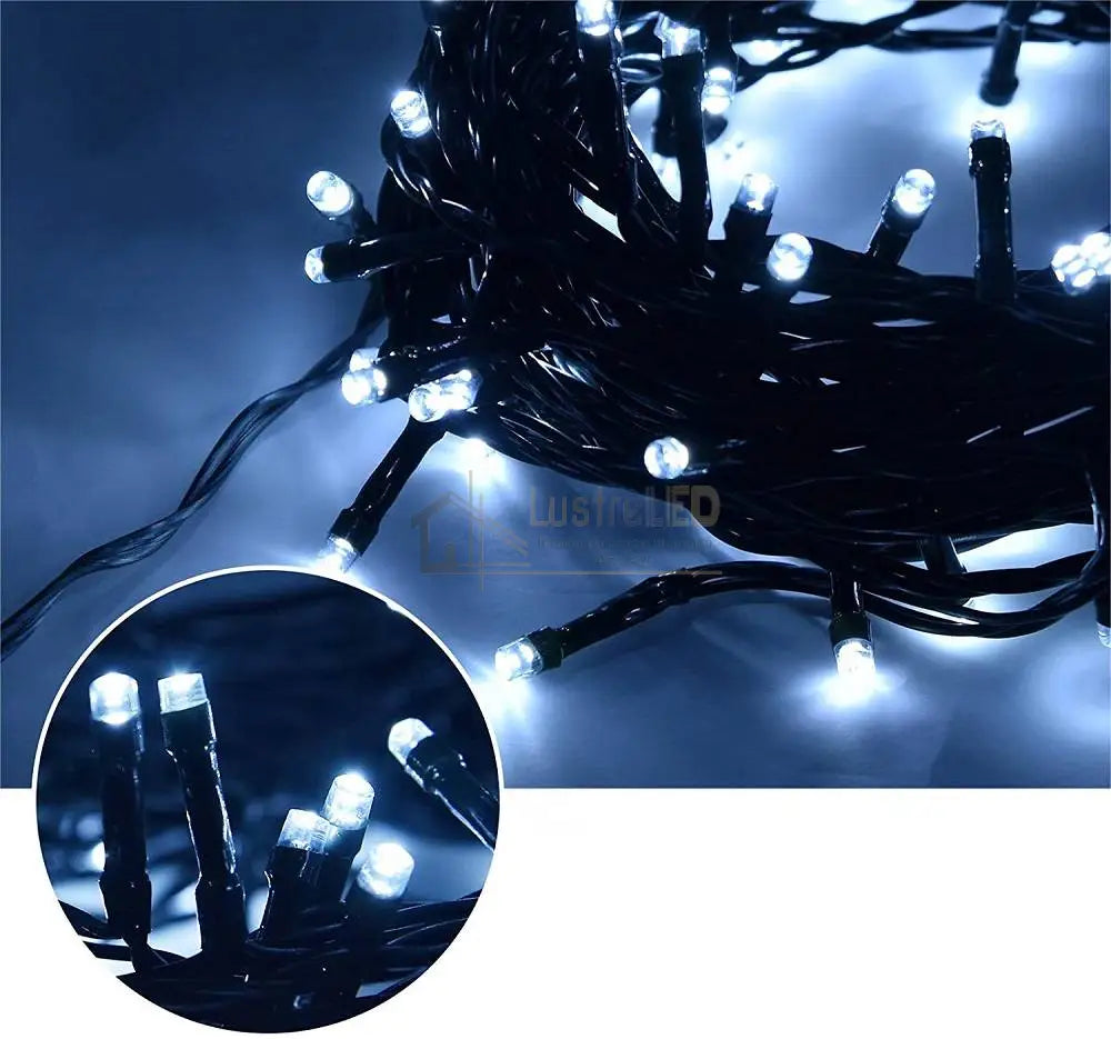 Instalatie Led Rola 50M Fir Negru Diverse Culori Christmas Lighting