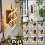 Aplica LED SEQUENCE Gold+Black Echivalent 150W