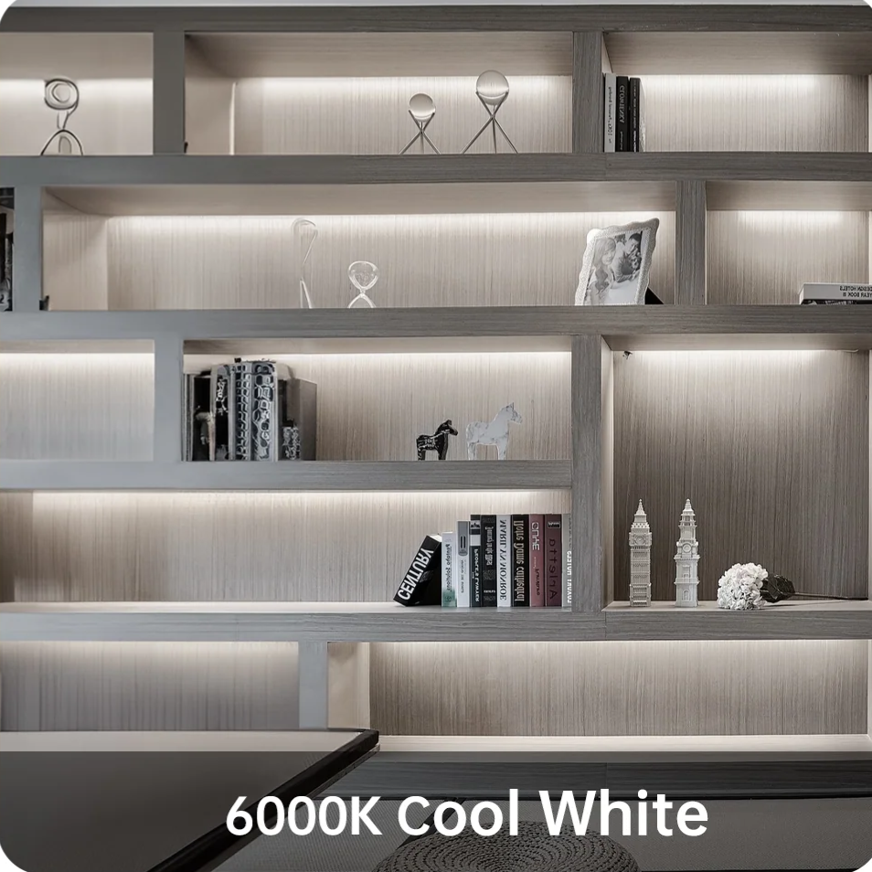 KIT Banda LED COB 24V CCT 5 metri cu 3 Tipuri de Lumina si Telecomanda