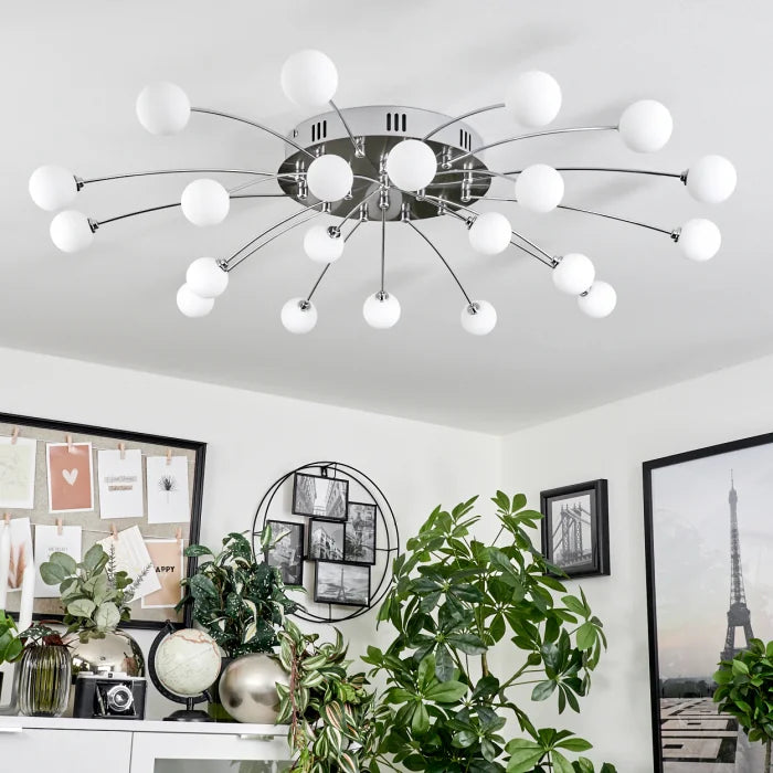 Lustra LED SILVER BULET Echivalent 400W Dimabila