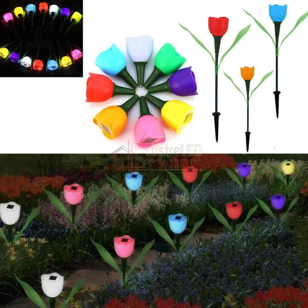 Lalea Led Cu Incarcare Solara - Diverse Culori Solar Lamp