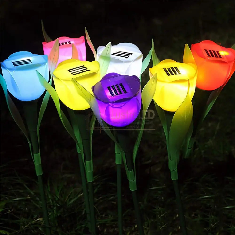 Lalea Led Cu Incarcare Solara - Diverse Culori Solar Lamp