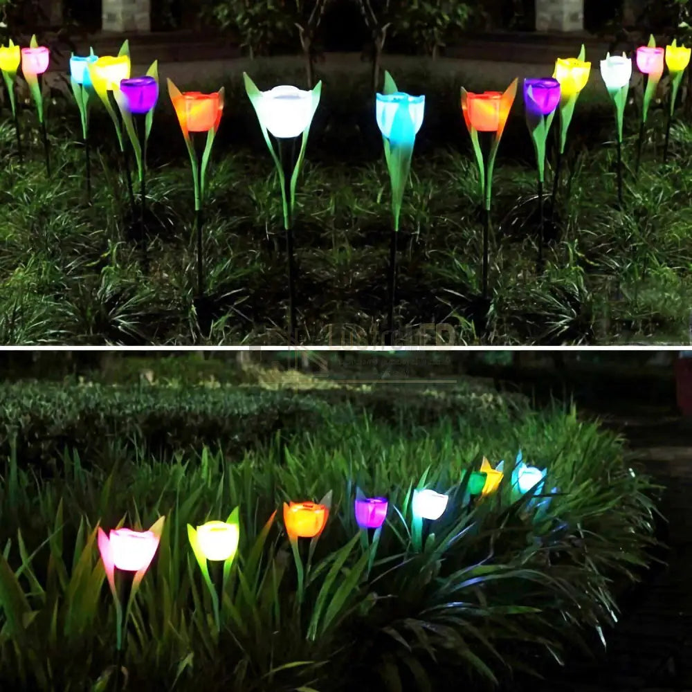Lalea Led Cu Incarcare Solara - Diverse Culori Solar Lamp