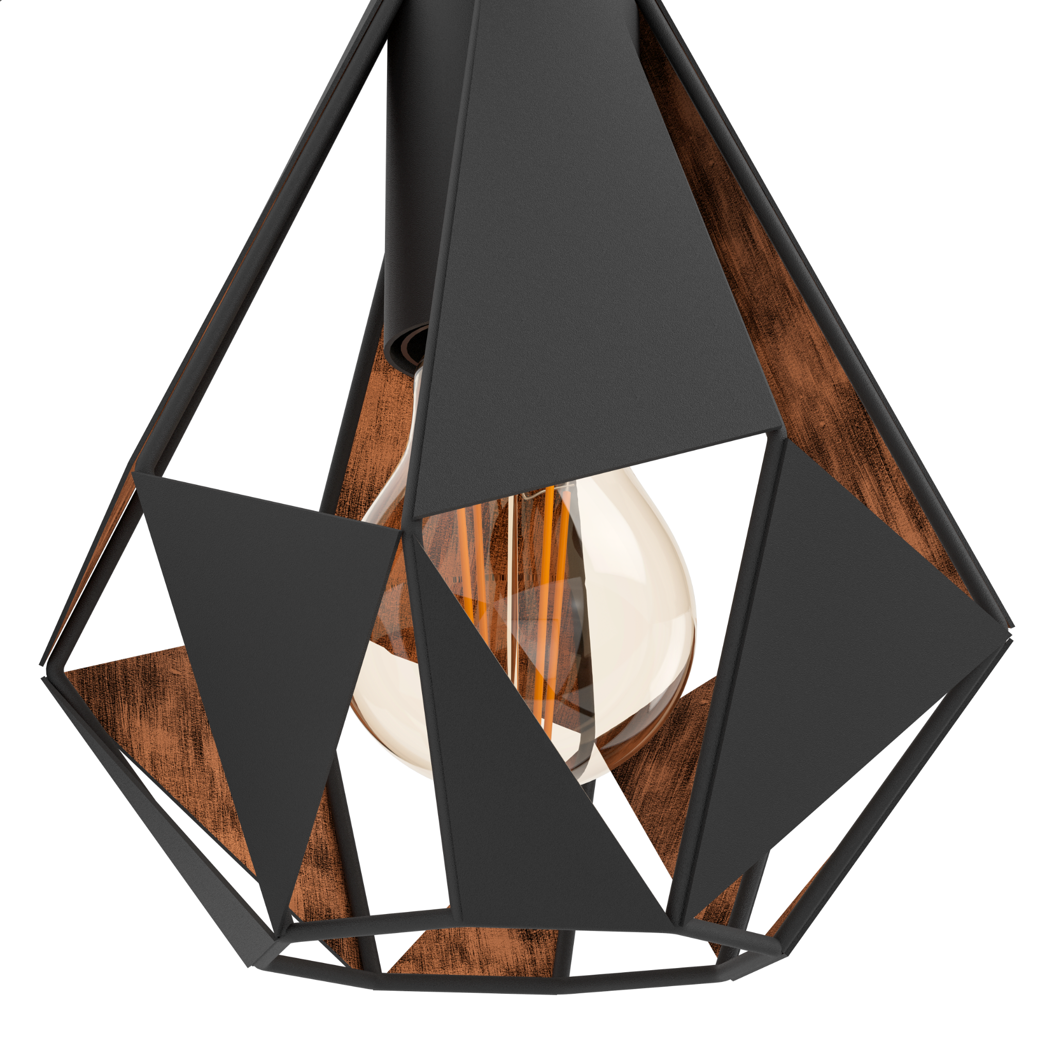 Aplica Perete Vintage CARLTON 4 Black