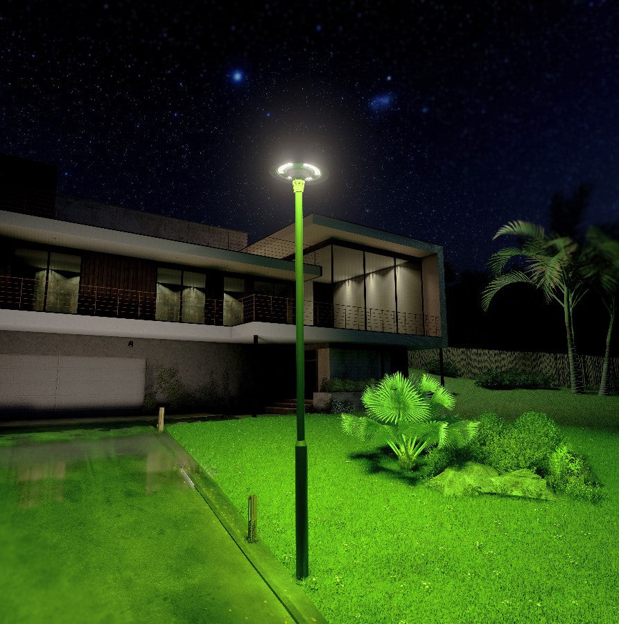 Lampa LED Solara UFO 2200Lumeni SMART cu Telecomanda RGBWCCT