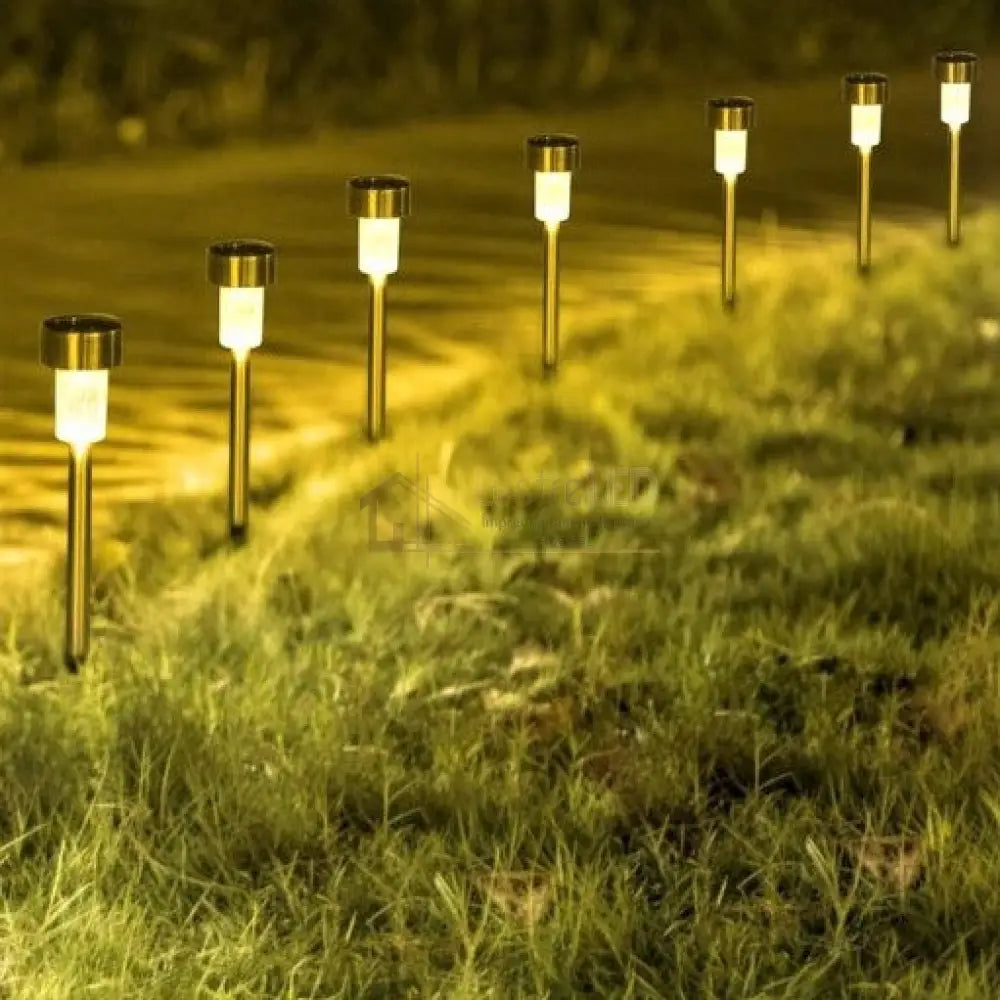 Lampa Led Solara De Gradina Pluton Silver Solar Lamp