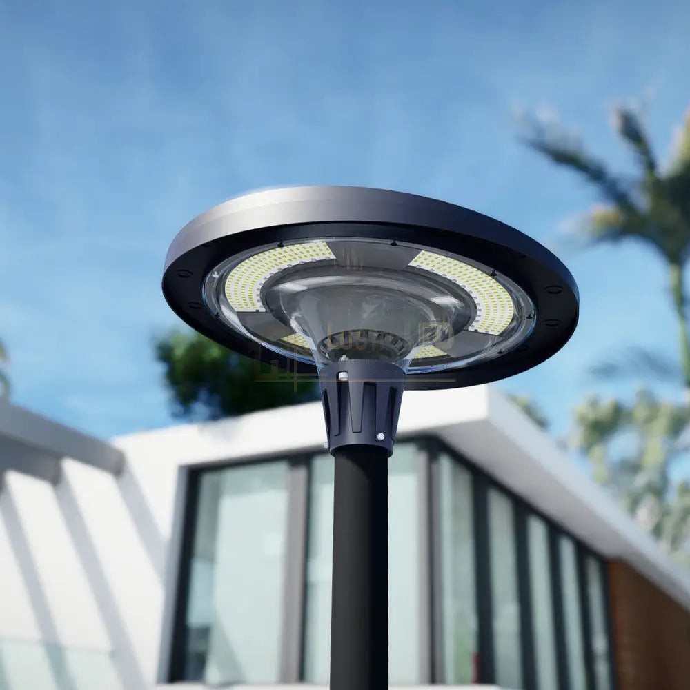 Lampa Led Solara Ufo 2200Lumeni Smart Cu Telecomanda Rgbwcct Solar Lamp