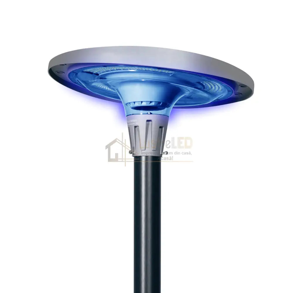 Lampa Led Solara Ufo 2200Lumeni Smart Cu Telecomanda Rgbwcct Solar Lamp