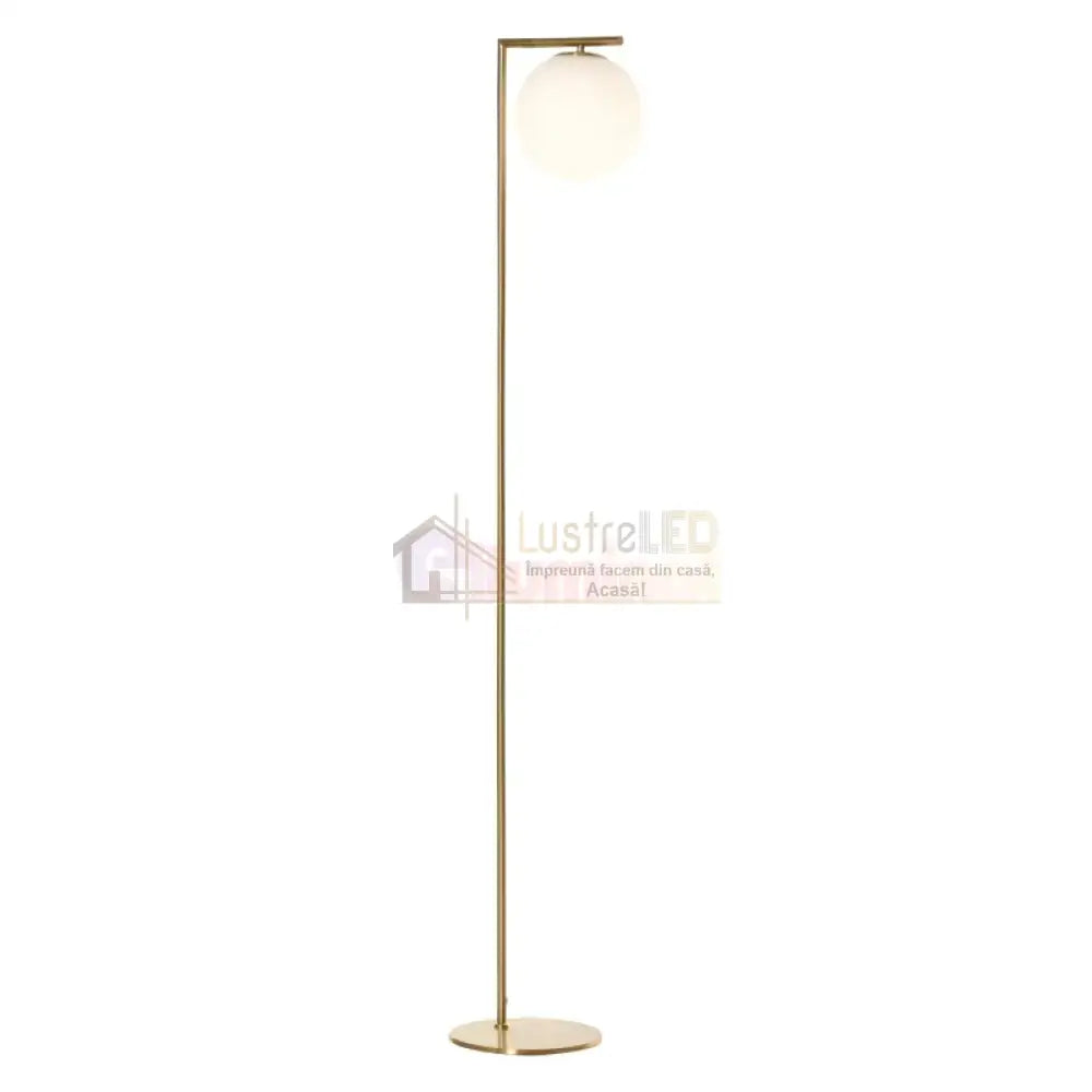 Lampadar Abajur Gold 157Cm Ty3013 Gd