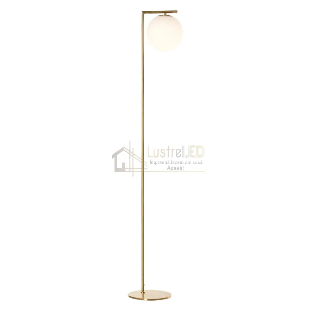 Lampadar Abajur Gold 157Cm Ty3013 Gd