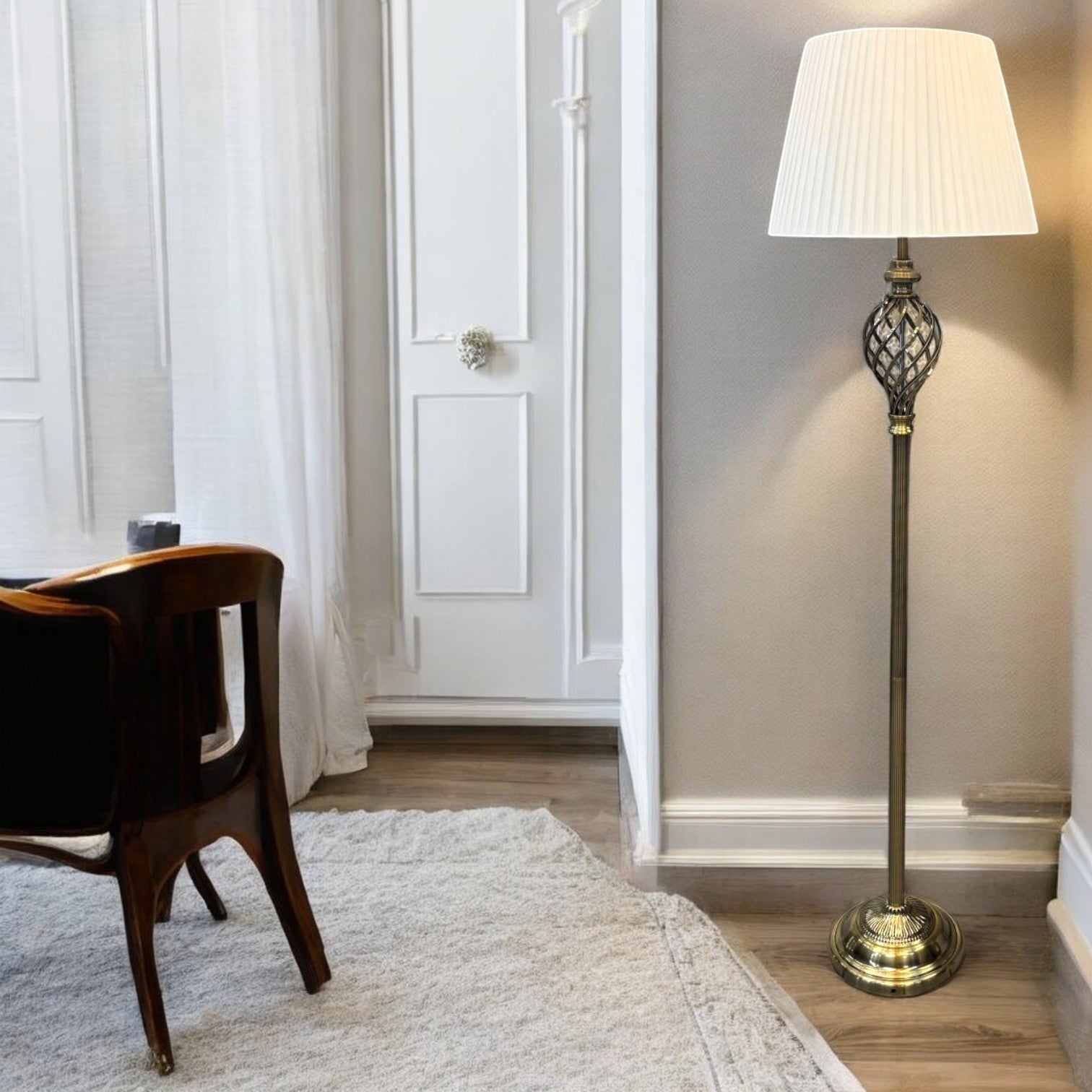 Lampadar Neoclasic Iron Elisabeth 170CM