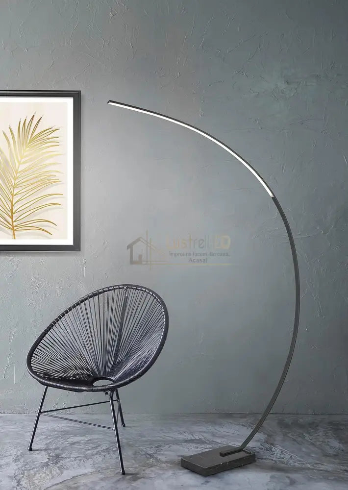 Lampadar LED PREMIUM 180cm BANGKOK Black lustreled.ro