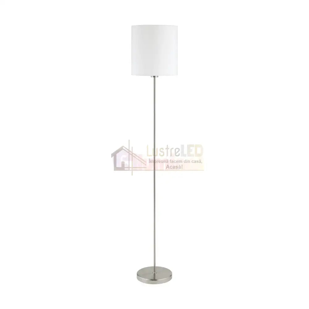 Lampadar PASTERI White & Silver 157.5CM Eglo