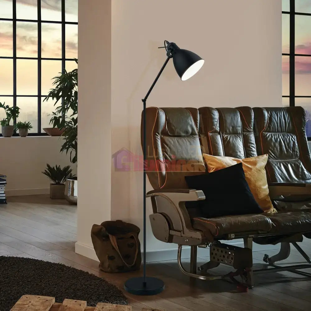 Lampadar PRIDDY Black 137CM Eglo