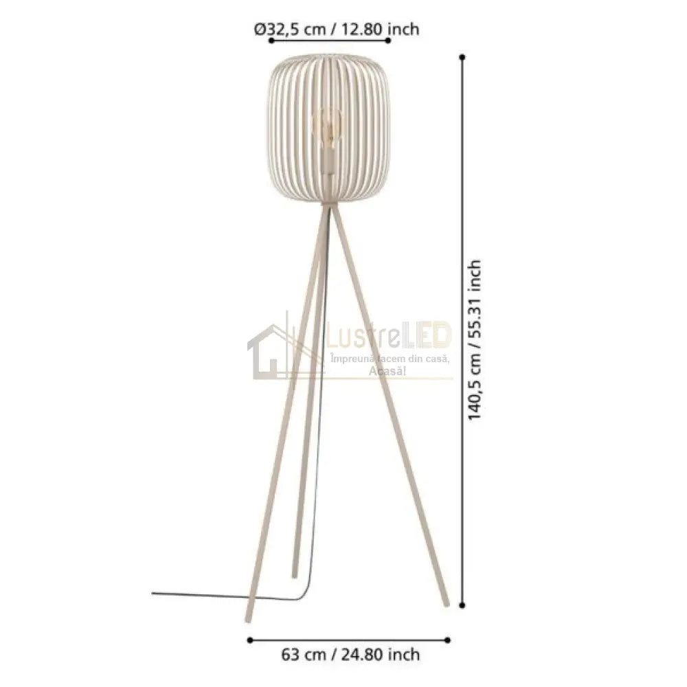 Lampadar ROMAZZINA Sand 140CM