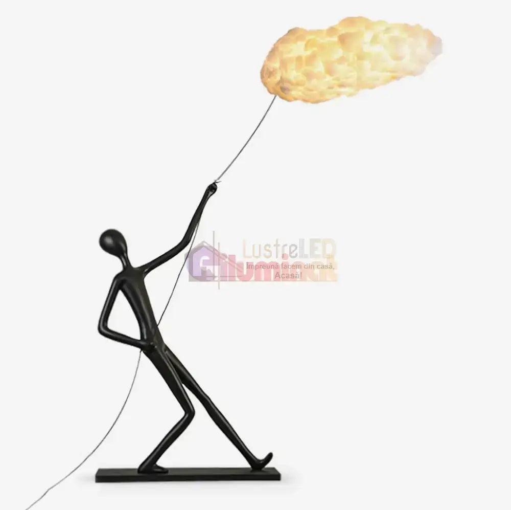 Lampadar Sculptural decorativ Cloud Rider 180CM