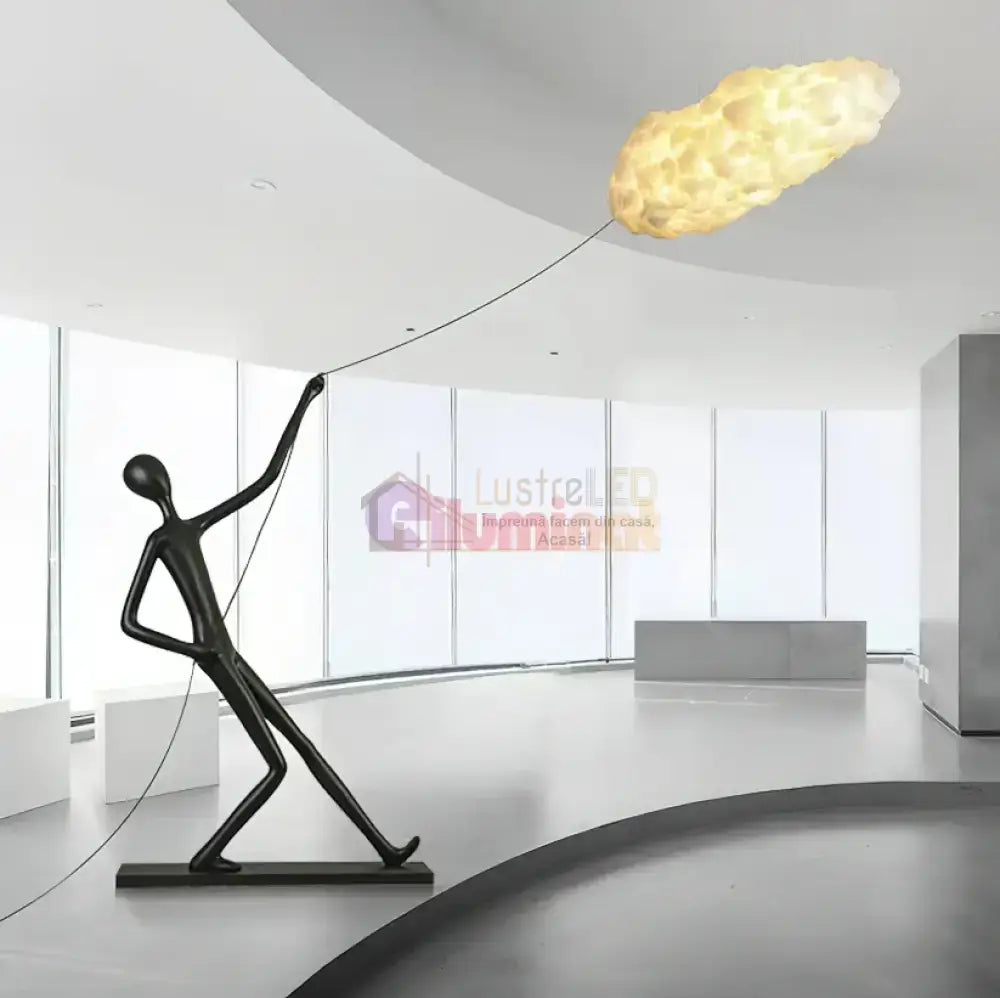 Lampadar Sculptural decorativ Cloud Rider 180CM