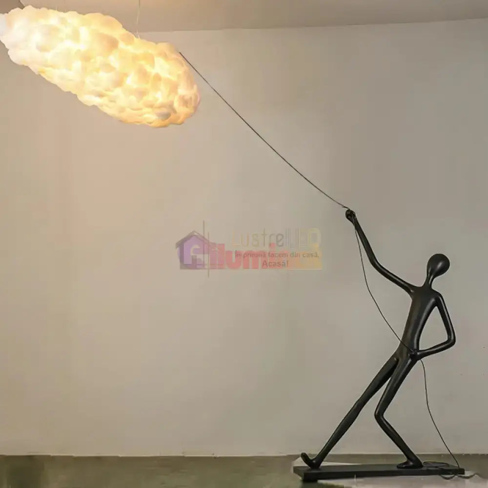 Lampadar Sculptural decorativ Cloud Rider 180CM