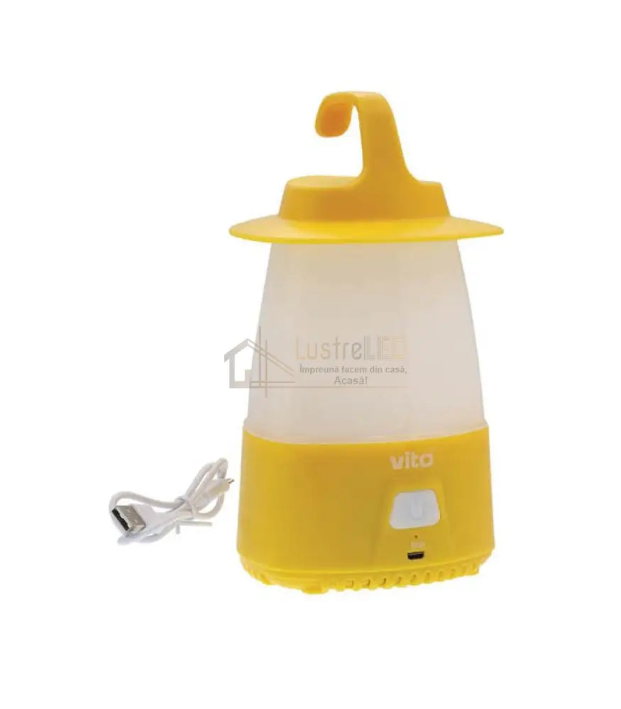Lanterna Led Tip Felinar 25W Cu Acumulator