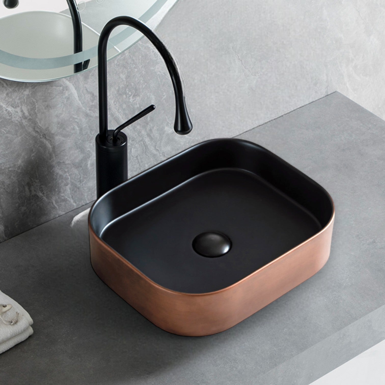 Lavoar Aplicat Luxury Line 45x38CM 8064