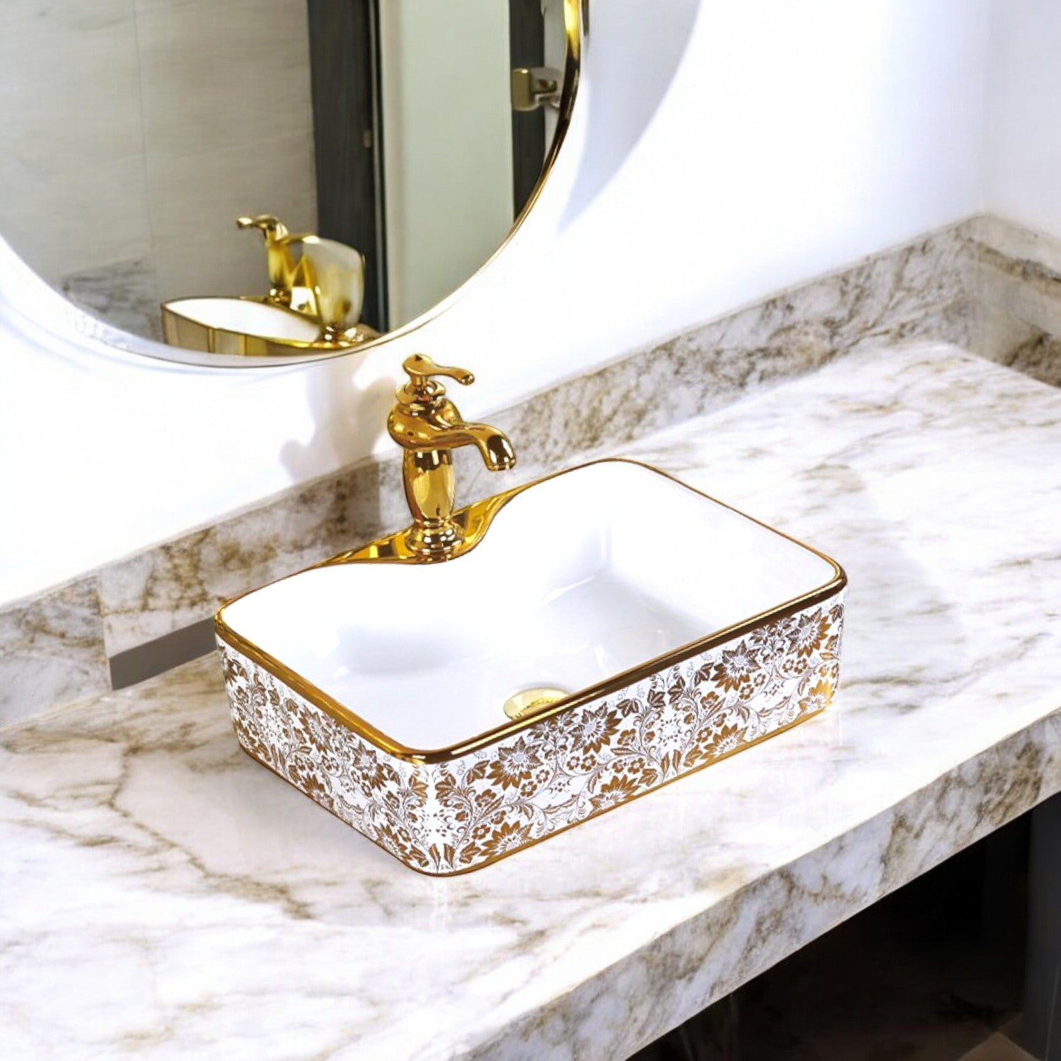 Lavoar Aplicat Luxury Line 48x37CM G415