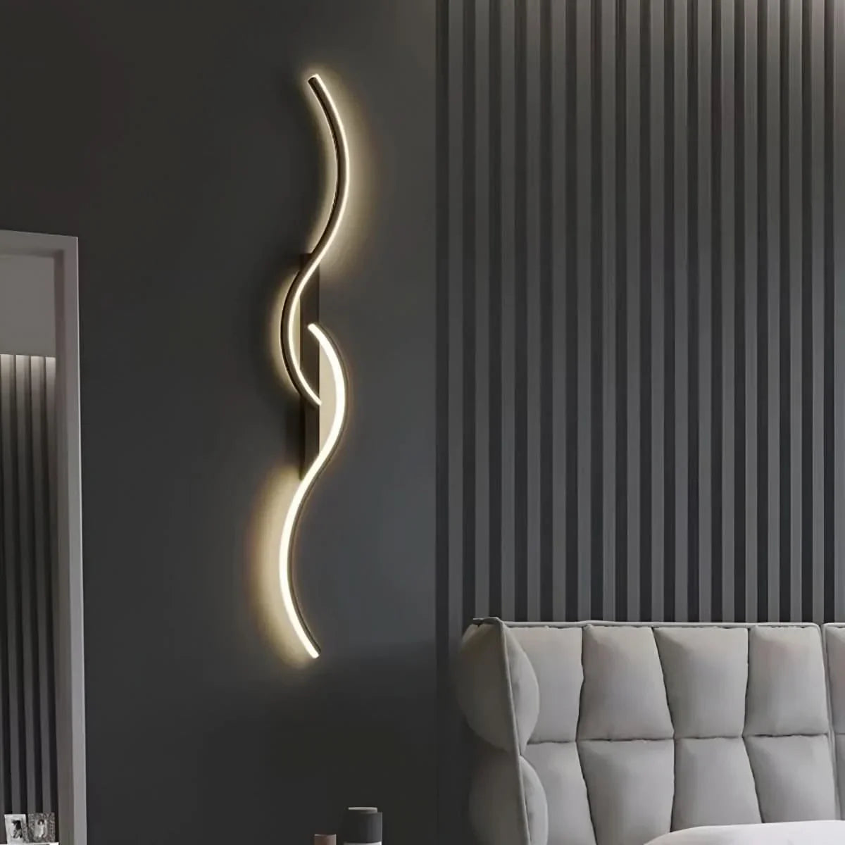 Aplica LED Eternity Black 20W 80cm