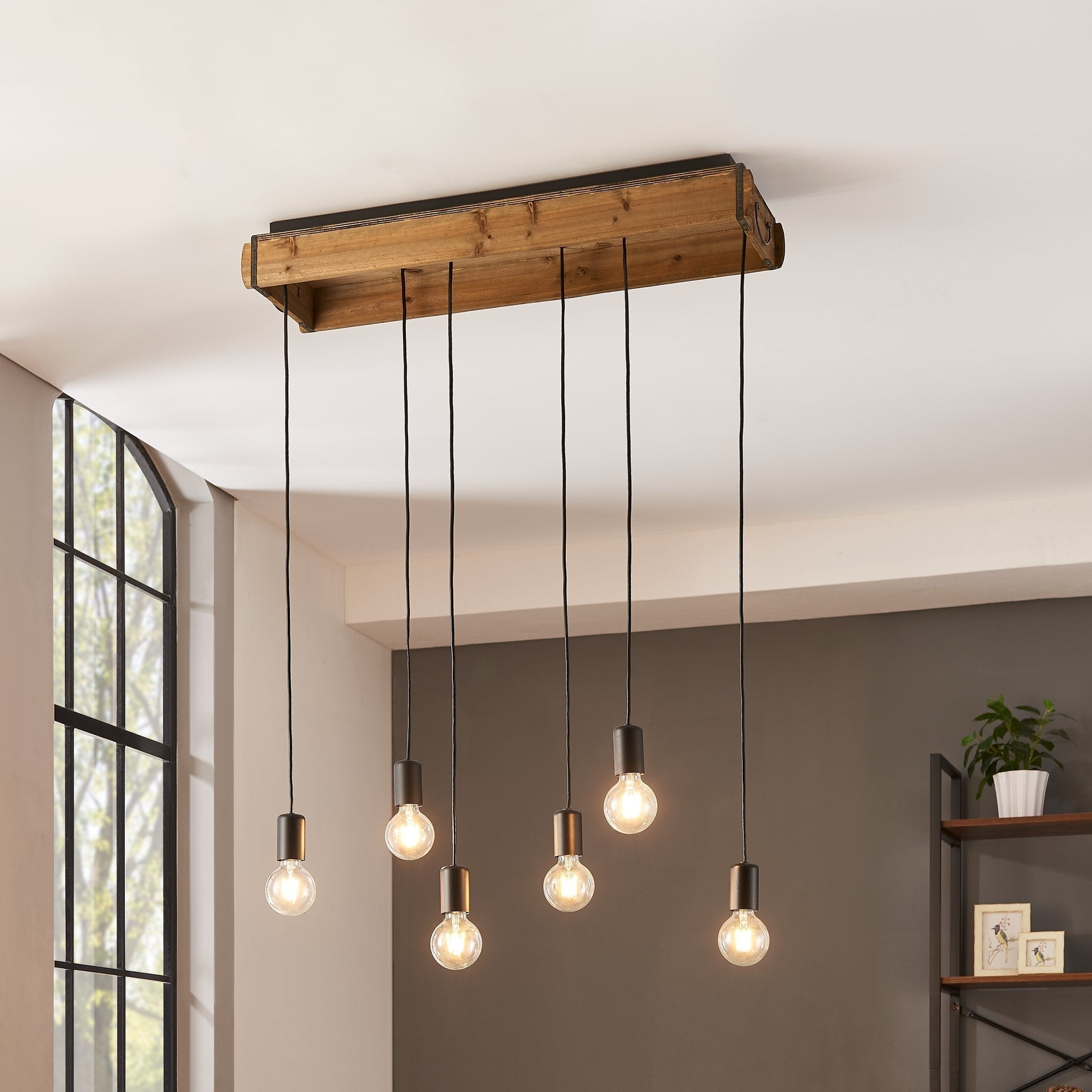 Lustra Vintage 6XE27 WOOTTON 43592