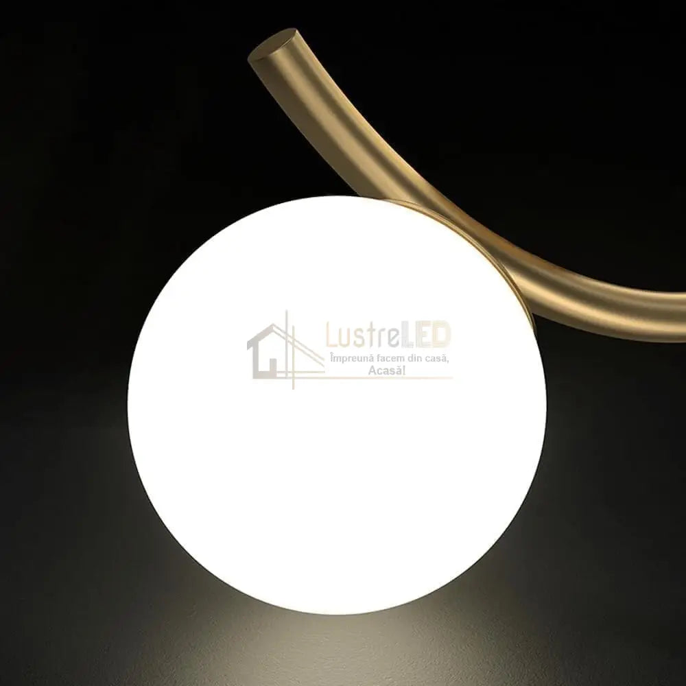Lustra Abajur 5xE27 Gold Elegance ABAJUR / AURIE Chandeliers
