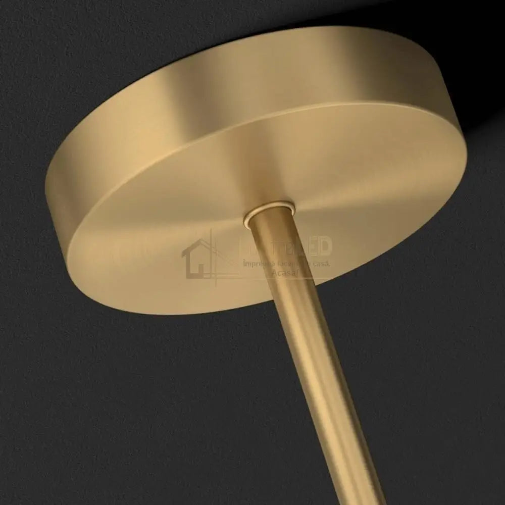 Lustra Abajur 5xE27 Gold Elegance ABAJUR / AURIE Chandeliers