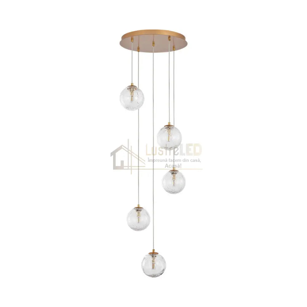 Lustra Abajur 3xG9 Gold (Copy) lustreled.ro