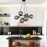 Lustra Abajur 6xE27 NovaLight - VP2413-6 lustreled.ro