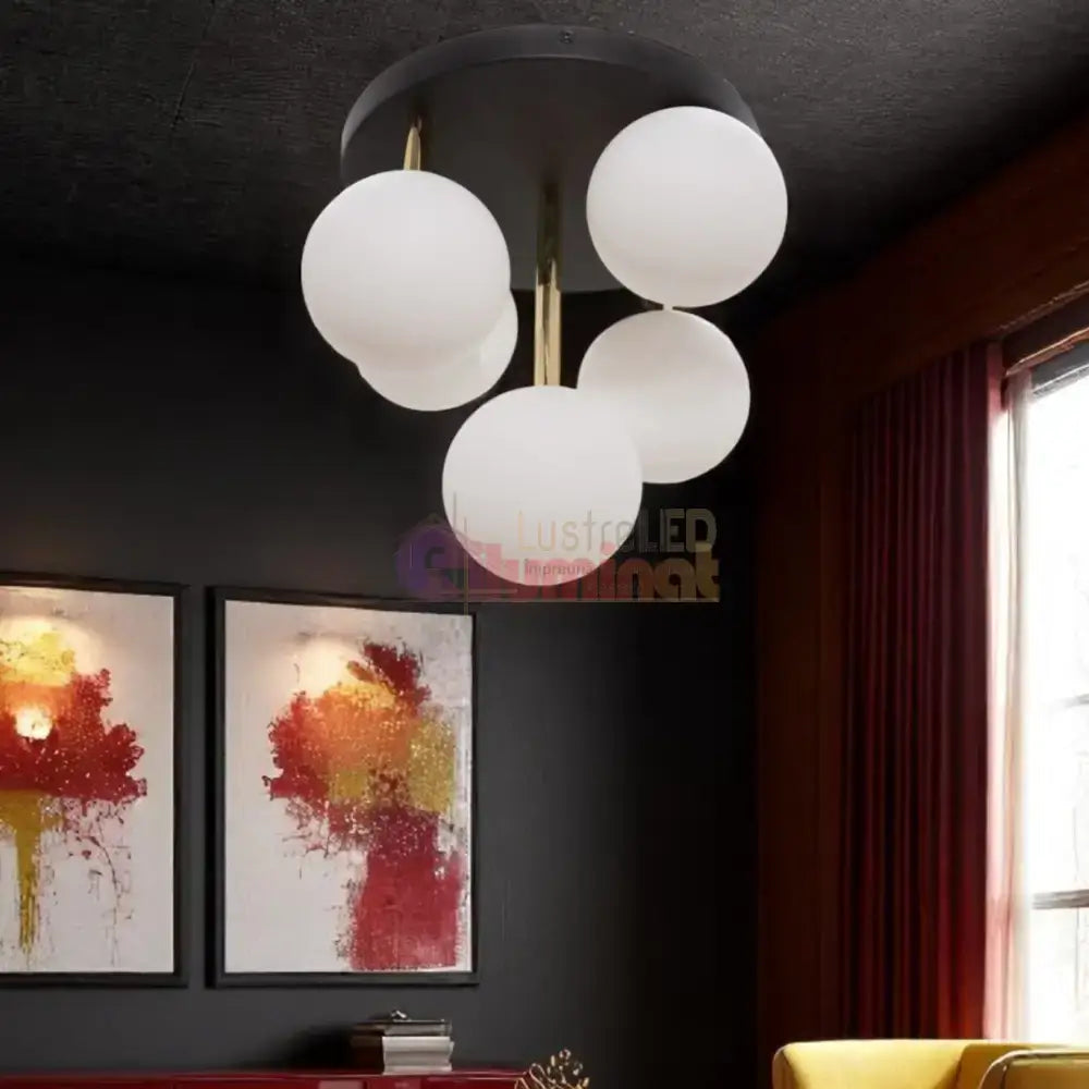Lustra Abajur Aplicata Luxury ALI Golden lustreled.ro