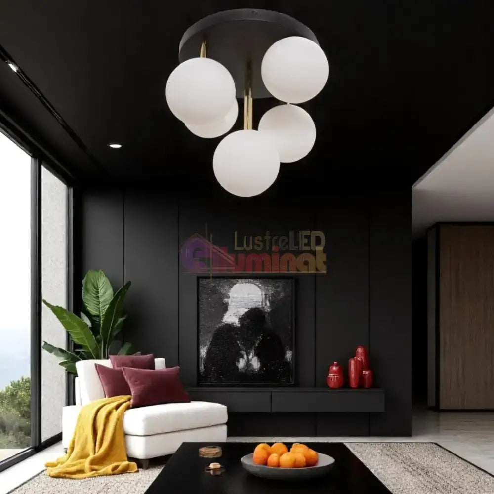 Lustra Abajur Aplicata Luxury ALI Golden lustreled.ro