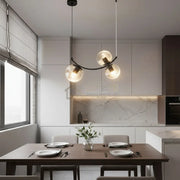 Lustra Abajur Ayra 3xE27 BLACK NEAGRA Chandeliers