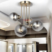 Lustra Abajur Fumuriu Aplicata 4Xe27 Mx413-4 Chandeliers