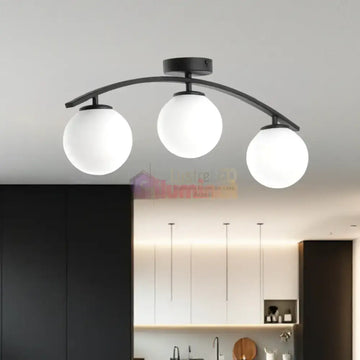 Lustra Abajur MAT 3xE27 Arc Halo