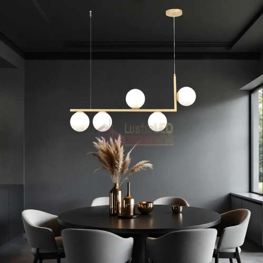 Lustra Abajur 5xG9 Nordic Glow - 8873-5 AURIU / ABAJUR Chandeliers