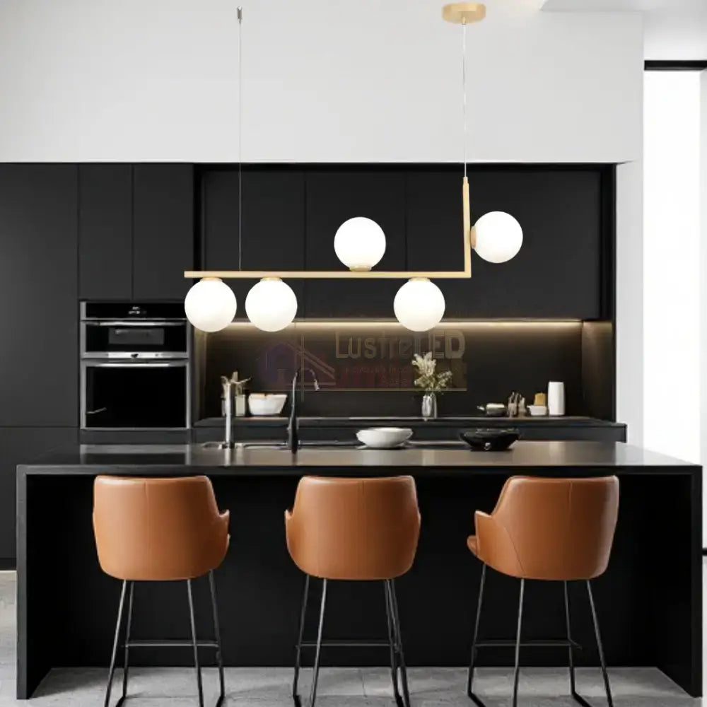 Lustra Abajur 5xG9 Nordic Glow - 8873-5 AURIU / ABAJUR Chandeliers