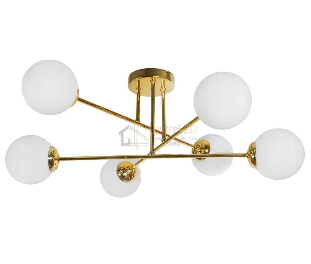 Lustra Abajur Mat 6 Golden Stairs 5045/6 Chandeliers