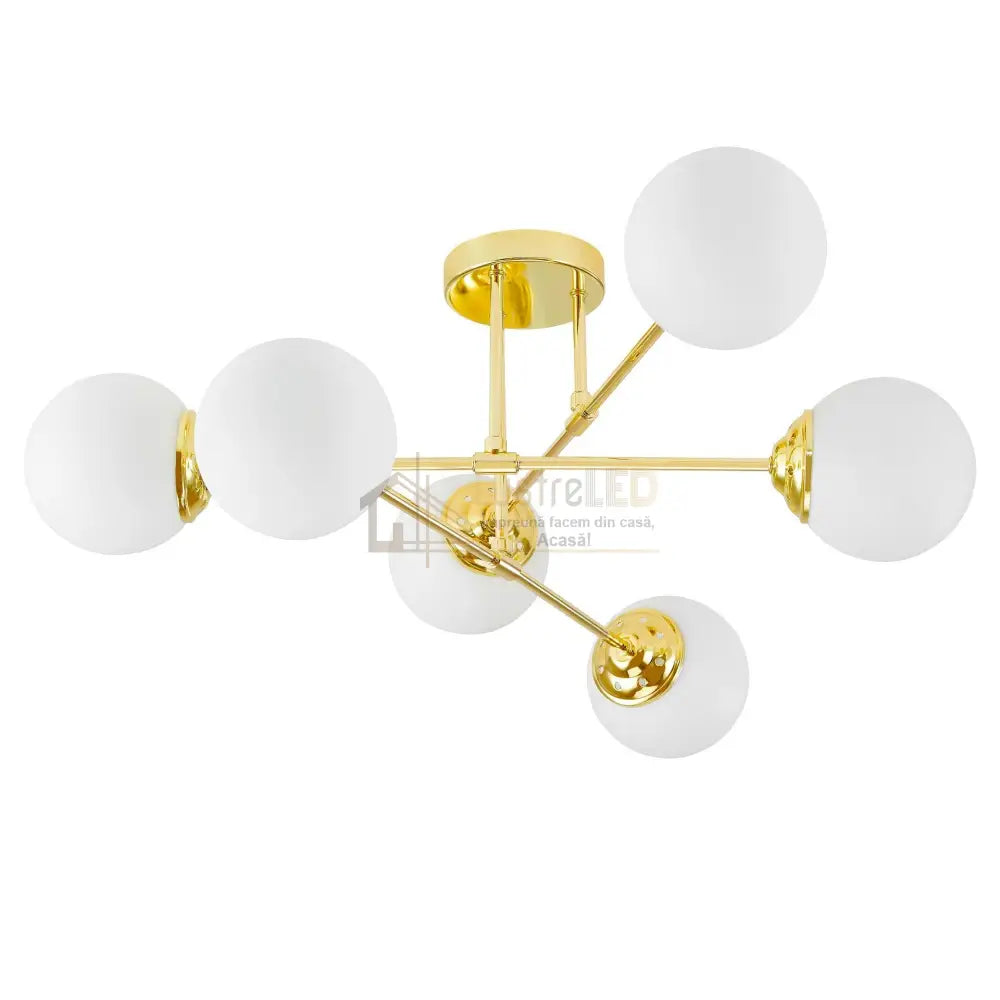 Lustra Abajur Mat 6 Golden Stairs 5045/6 Chandeliers