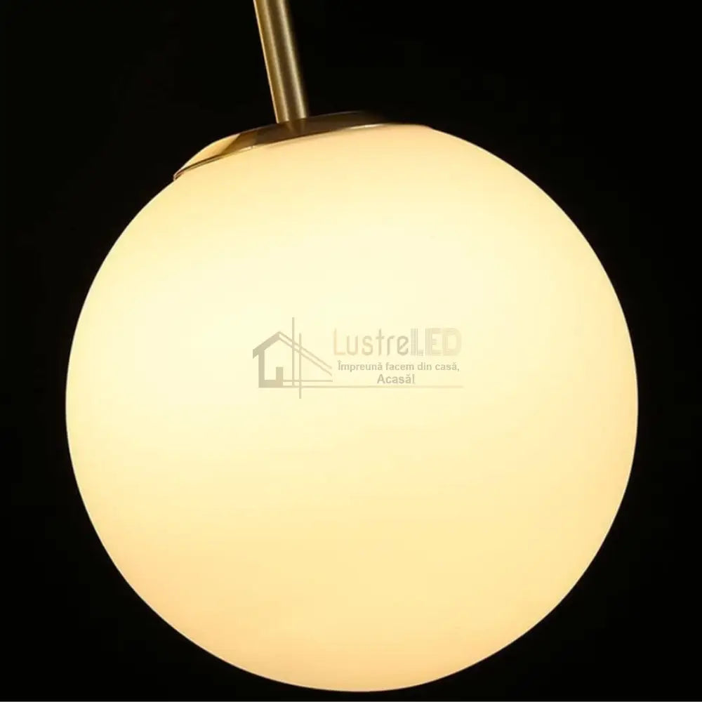 Lustra Abajur MAT GOLD Liniara 3xE27 DN124-3 ABAJUR / AURIE Chandeliers