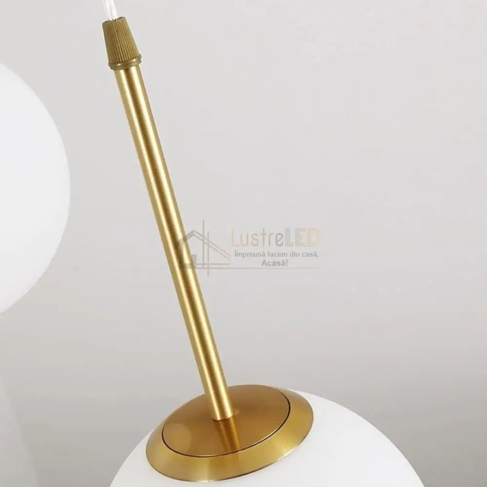 Lustra Abajur MAT GOLD Liniara 3xE27 DN124-3 ABAJUR / AURIE Chandeliers