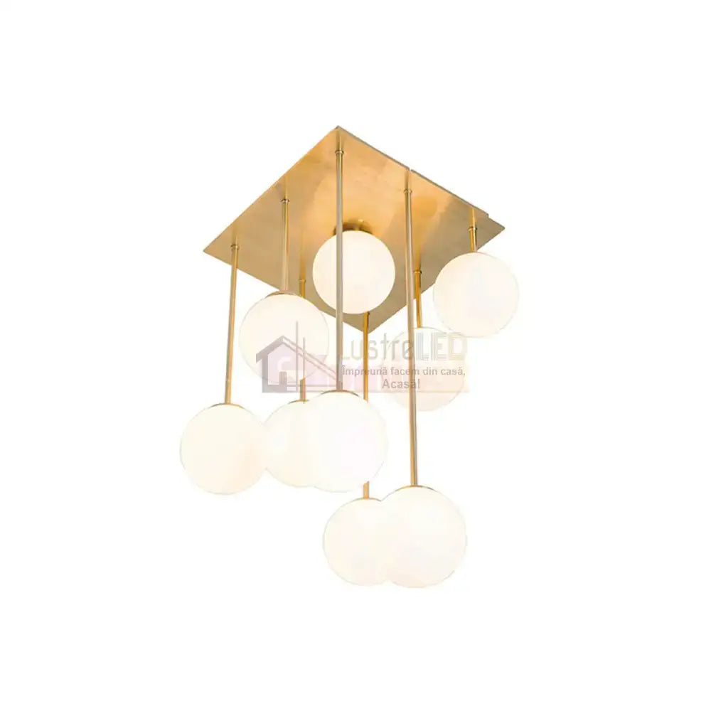 Lustra Abajur Mat Maxi Serelys GOLD 9XG9 AURIE / ABAJUR Chandeliers
