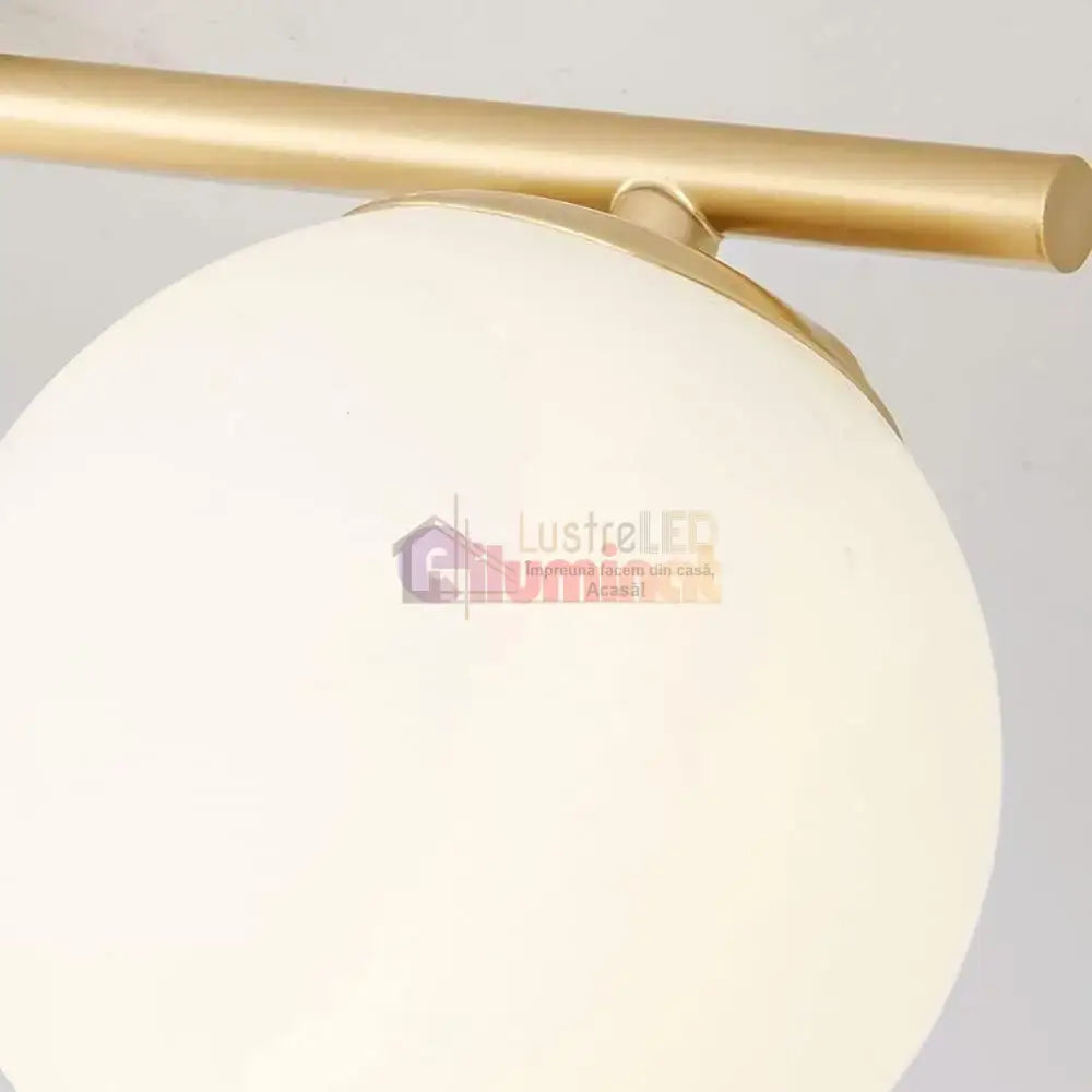 Lustra Abajur MAT Nordic GOLD 3xE27 DN117-3/GD lustreled.ro