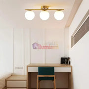 Lustra Abajur MAT Nordic GOLD 3xE27 DN117-3/GD lustreled.ro