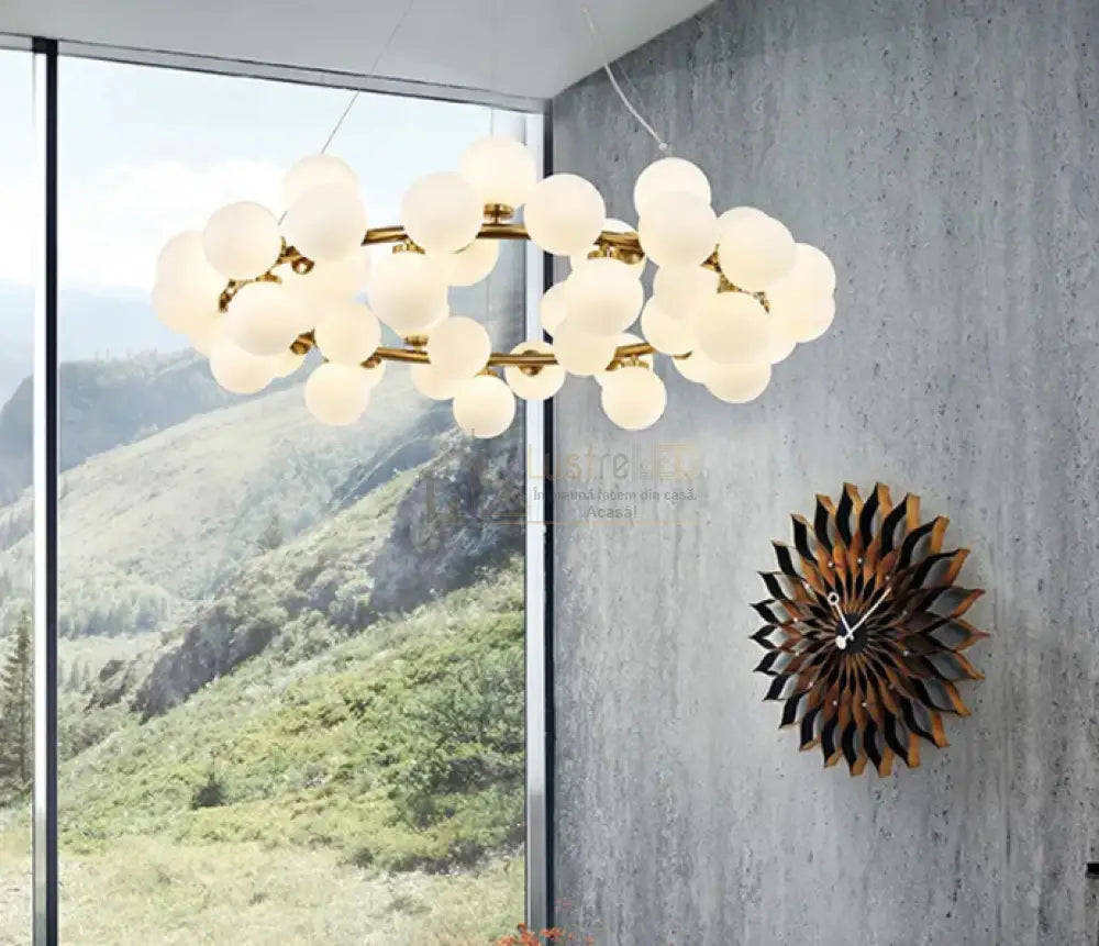 Lustra Abajur Mat Rotunda 45Xg9 103Cm Chandeliers