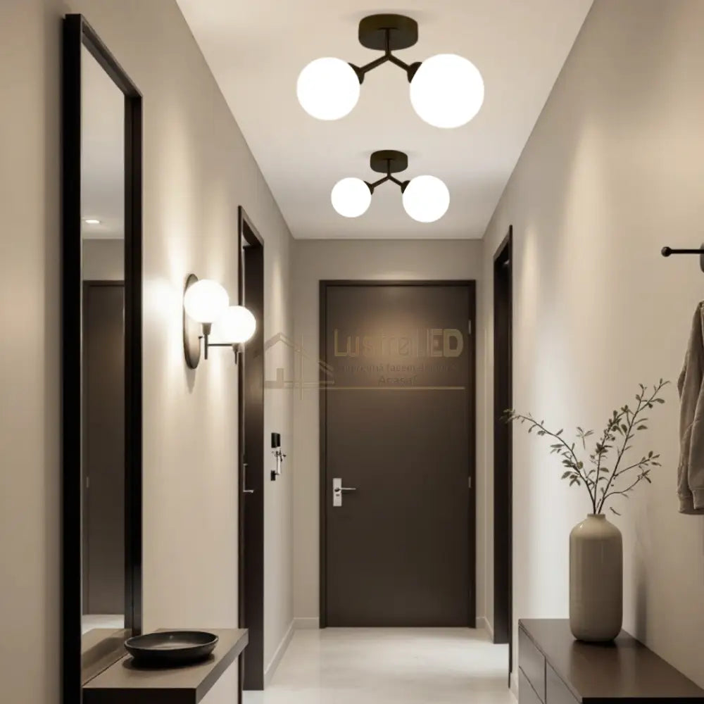 Lustra Abajur Black DX2431-2C ABAJUR Chandeliers