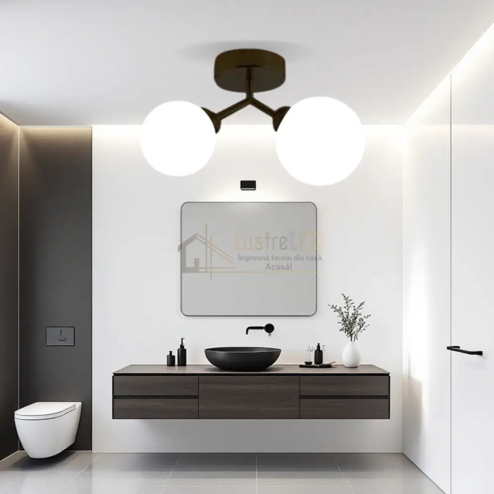 Lustra Abajur Black DX2431-2C ABAJUR Chandeliers